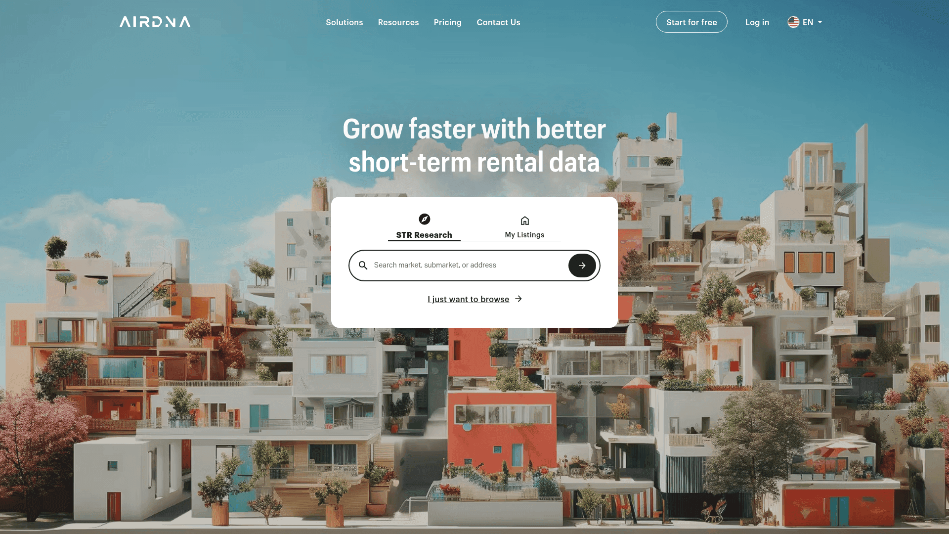 AirDNA website screenshot